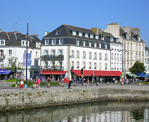 Façade actuelle du restaurant L'Amiral