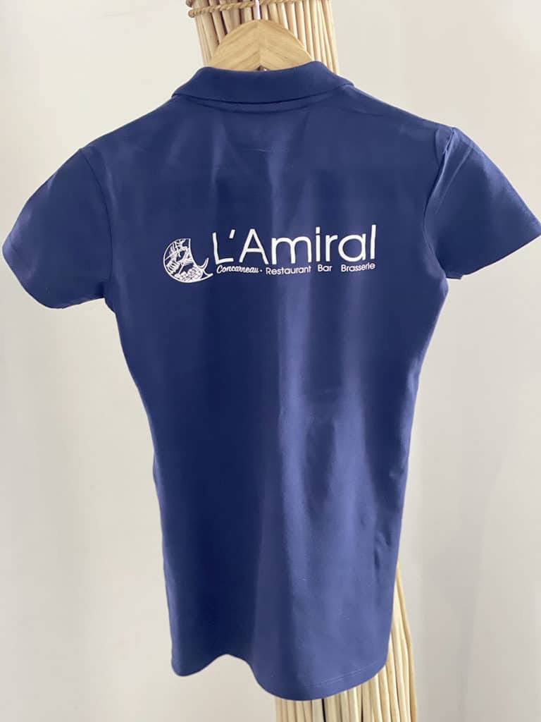 Polo-Shirt für Frauen - Restaurant L'Amiral