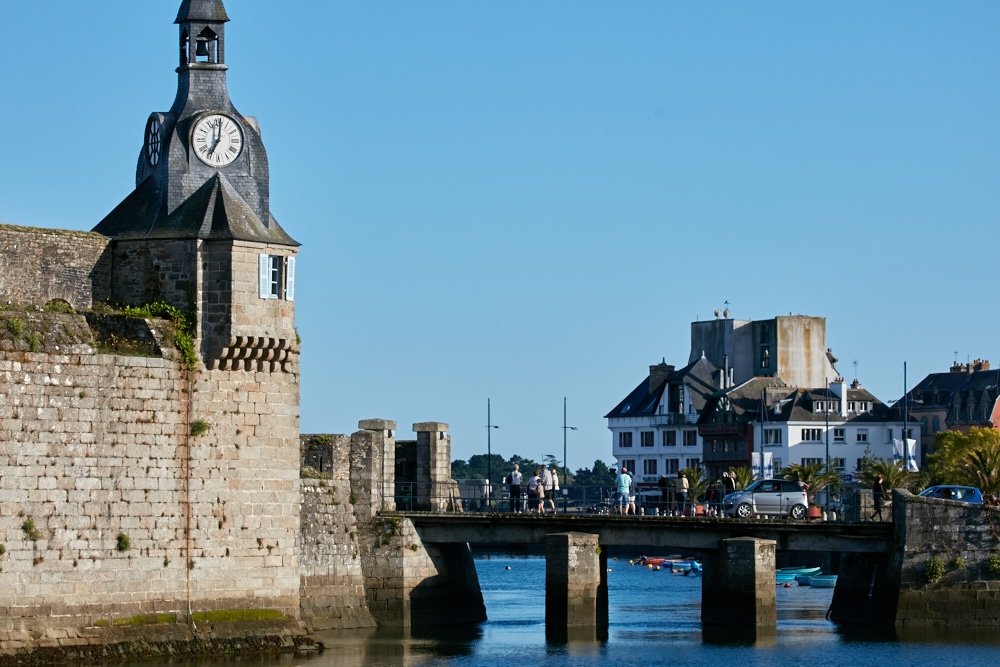 Entrance to the walled city of Concarneau